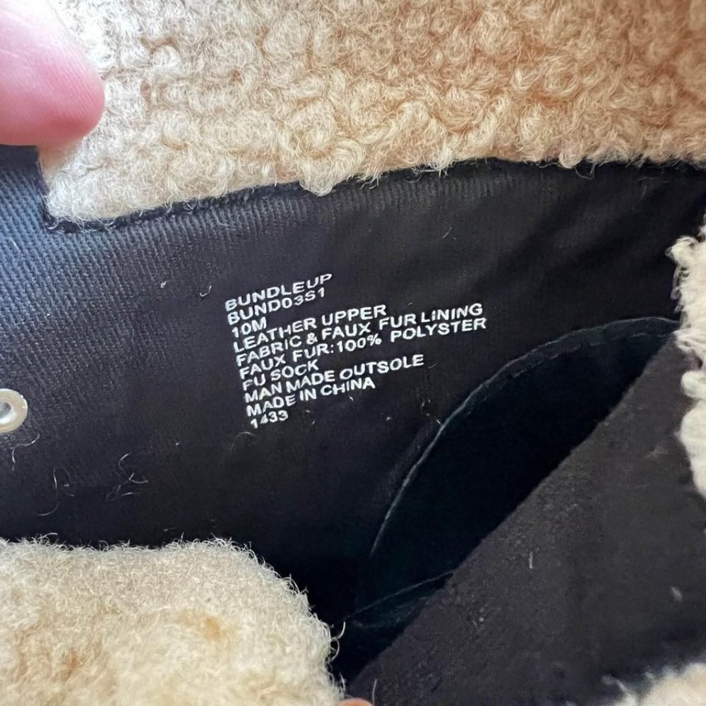 Steve Madden Bundle Up Block Heel Platform Boots … - image 8